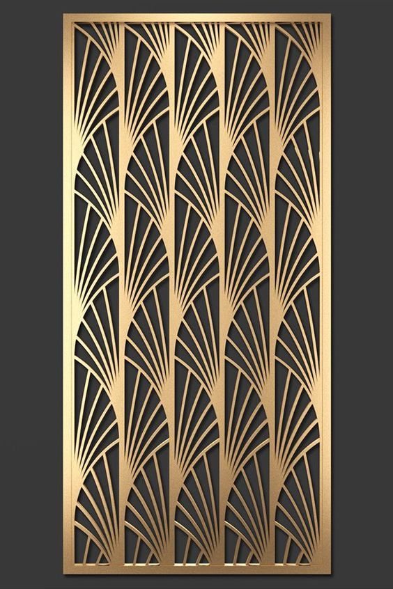 PVD Gold Finish Grills Designer India